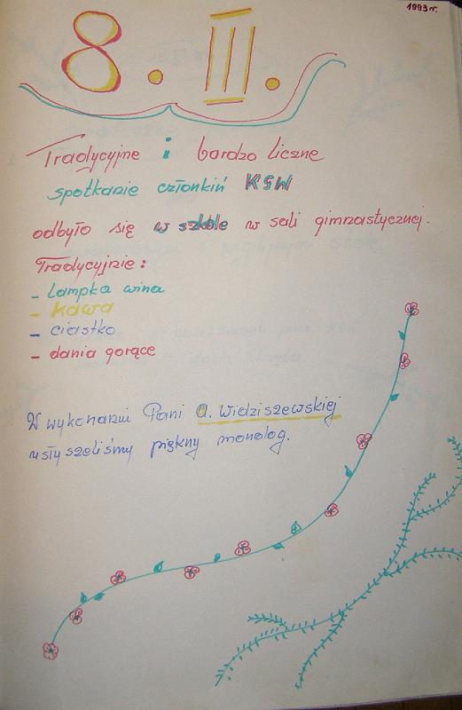 1993-1.jpg - Największe dotąd spotkanie KGW w roku 1993 z okazji Dnia Kobiet