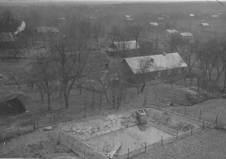 1970-1.jpg - Budowa basenu przeciwpożarowego. Lata 70.